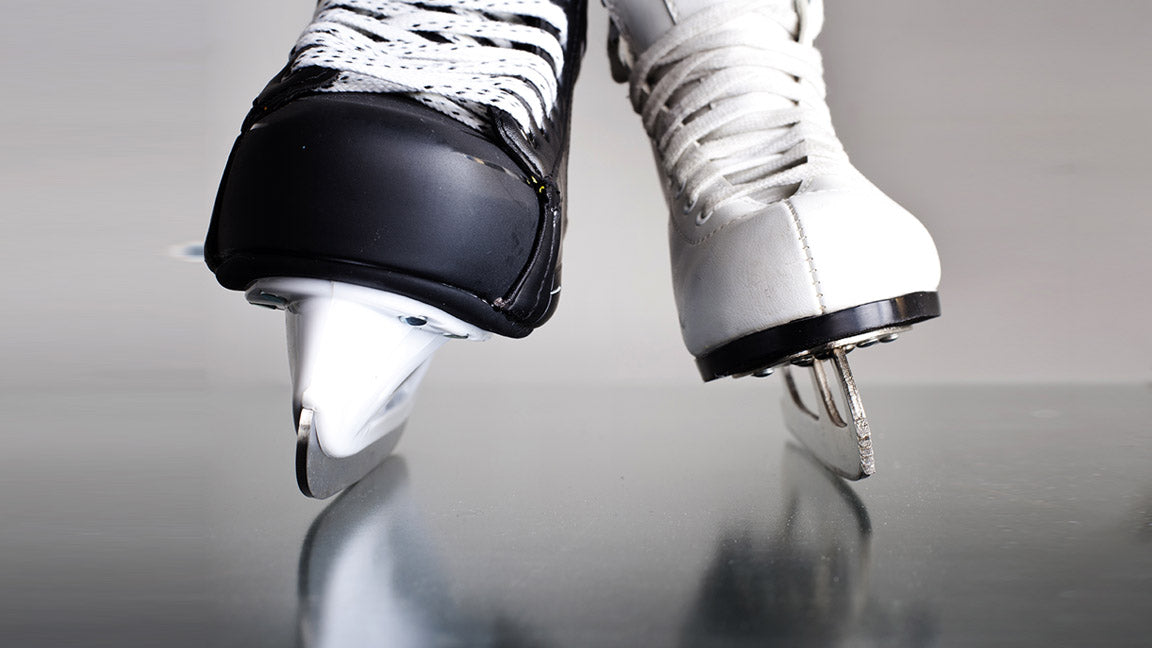 Hockey Skate vs Figure Skate